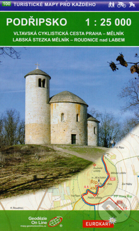 Podřipsko 1:25 000 / 100 Turistické mapy pro každého (Geodezie On Line). Geodezie On Line, 2018 Podřipsko 1:25 000 / 100 Turistické mapy pro každého (Geodezie On Line). Geodezie On Line, 2018