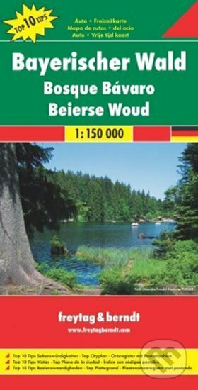 Bayerischer Wald/Bavorský les 1:150T/automapa, freytag&berndt