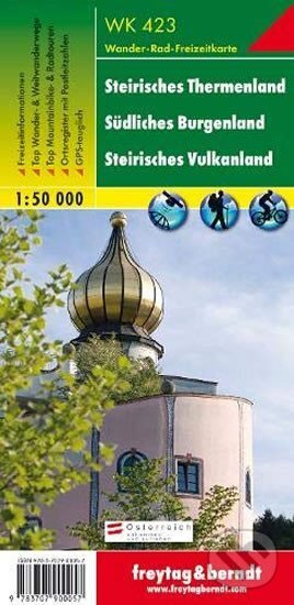 WK 423 Thermenland,Oststeiermark 1:50 000/mapa, freytag&berndt