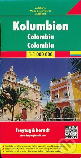 Kolumbien, Colombia/Kolumbie 1:1M/mapa (freytag&berndt). freytag&berndt Kolumbien, Colombia/Kolumbie 1:1M/mapa (freytag&berndt). freytag&berndt