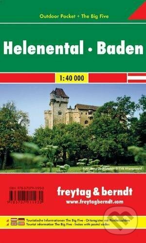 Helenental, Baden / Turistická mapa (freytag&berndt). freytag&berndt Helenental, Baden / Turistická mapa (freytag&berndt). freytag&berndt