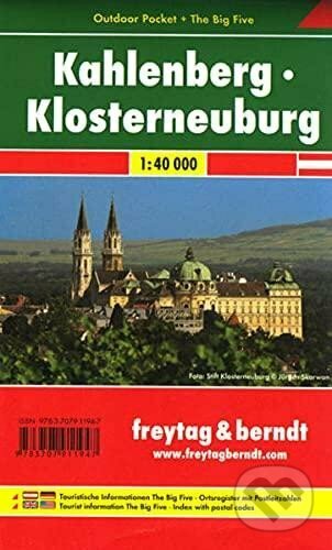 Kahlenberg - Klosterneuburg 1:40 000 / Turistická mapa, freytag&berndt