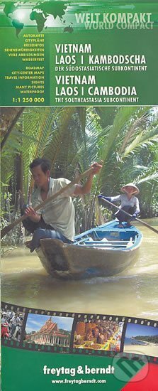 Vietnam, Laos, Cambodia/Vietnam,Laos,Kambodža 1:1,2M/automapa (freytag&berndt). freytag&berndt Vietnam, Laos, Cambodia/Vietnam,Laos,Kambodža 1:1,2M/automapa (freytag&berndt). freytag&berndt