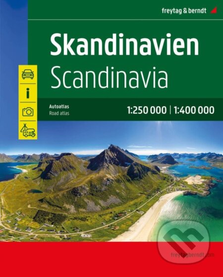 Skandinavie - Autoatlas 1:200.000-1:400.000 (freytag&berndt). freytag&berndt, 2022 Skandinavie - Autoatlas 1:200.000-1:400.000 (freytag&berndt). freytag&berndt, 2022