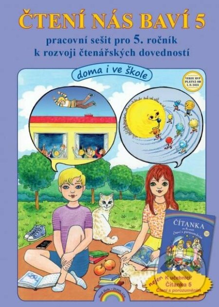 Kniha: Čtení nás baví 5 (čtenářské dovednosti) (Lenka Andrýsková). Nakladatelství Nová škola Brno, 2022 Kniha: Čtení nás baví 5 (čtenářské dovednosti) (Lenka Andrýsková). Nakladatelství Nová škola Brno, 2022