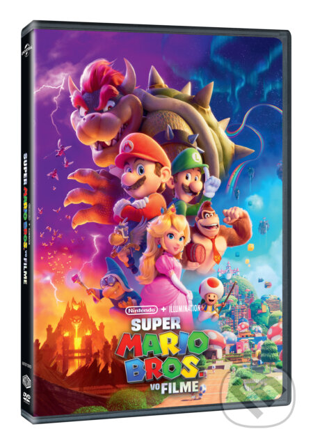 Film: Super Mario Bros. ve filmu (Aaron Horvath a Michael Jelenic) (DVD). Magicbox, 2023 Film: Super Mario Bros. ve filmu (Aaron Horvath a Michael Jelenic) (DVD). Magicbox, 2023