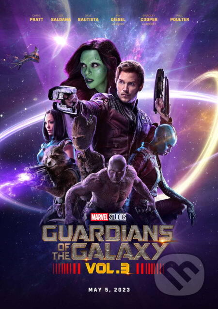Film: Strážci Galaxie: Volume 3 (James Gunn) (DVD). Magicbox, 2023 Film: Strážci Galaxie: Volume 3 (James Gunn) (DVD). Magicbox, 2023