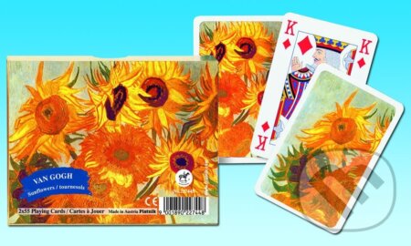 Společenská hra: Kanasta - Van Gogh, Slunečnice (Piatnik). Piatnik, 2022 Společenská hra: Kanasta - Van Gogh, Slunečnice (Piatnik). Piatnik, 2022