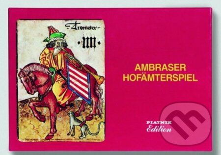 Spoločenská hra: Karty Ambraser Hofämterspiel (Piatnik). Piatnik, 2022 Spoločenská hra: Karty Ambraser Hofämterspiel (Piatnik). Piatnik, 2022