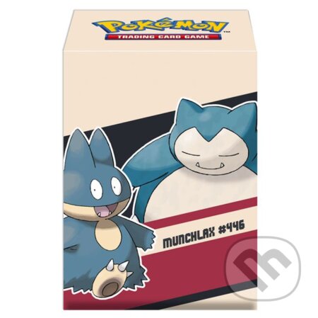 Společenská hra: Pokémon: Deck Box krabička na 75 karet - Snorlax and Munchlax (Pokemon). Pokemon, 2022 Společenská hra: Pokémon: Deck Box krabička na 75 karet - Snorlax and Munchlax (Pokemon). Pokemon, 2022