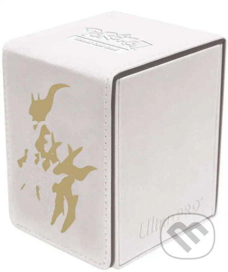 Spoločenská hra: Pokémon UltraPRO: Arceus Flip Box - koženková krabička na karty (Pokemon). Pokemon, 2022 Spoločenská hra: Pokémon UltraPRO: Arceus Flip Box - koženková krabička na karty (Pokemon). Pokemon, 2022