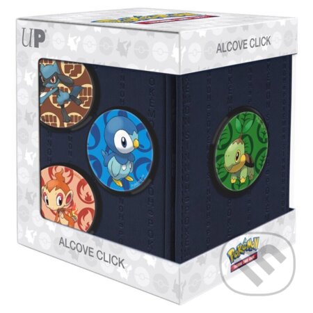 Společenská hra: Pokémon UltraPRO: Sinnoh Alcove Click Deck Box - koženková krabička na karty (Pokemon). Pokemon, 2022 Společenská hra: Pokémon UltraPRO: Sinnoh Alcove Click Deck Box - koženková krabička na karty (Pokemon). Pokemon, 2022