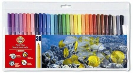 Koh-i-noor školní popisovače/fixy 30 ks (KOH-I-NOOR HARDTMUTH). KOH-I-NOOR HARDTMUTH, 2022 Koh-i-noor školní popisovače/fixy 30 ks (KOH-I-NOOR HARDTMUTH). KOH-I-NOOR HARDTMUTH, 2022
