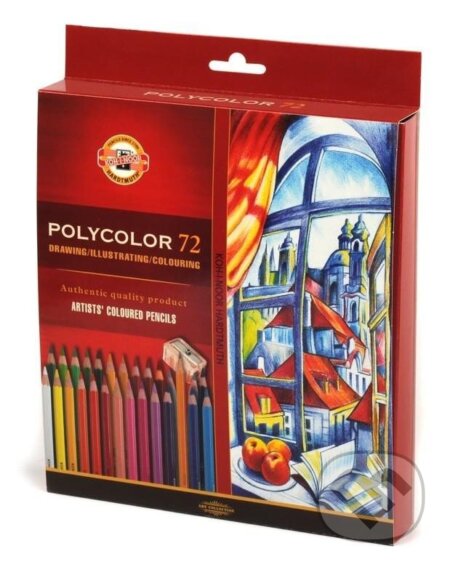 Koh-i-noor souprava uměleckých pastelek POLYCOLOR 72 ks (KOH-I-NOOR HARDTMUTH). KOH-I-NOOR HARDTMUTH, 2022 Koh-i-noor souprava uměleckých pastelek POLYCOLOR 72 ks (KOH-I-NOOR HARDTMUTH). KOH-I-NOOR HARDTMUTH, 2022