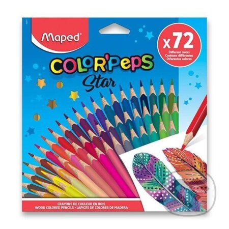 Maped Pastelky trojhranné Color´ Peps 72 ks (Maped). Maped, 2022 Maped Pastelky trojhranné Color´ Peps 72 ks (Maped). Maped, 2022
