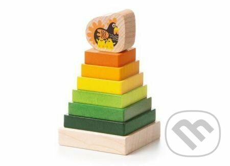 Spoločenská hra: Barevná pyramida se slepičkou (Magic Baby s.r.o.). Magic Baby s.r.o. Spoločenská hra: Barevná pyramida se slepičkou (Magic Baby s.r.o.). Magic Baby s.r.o.