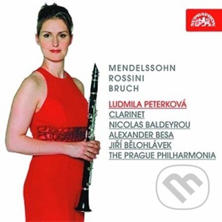 Hudební CD: Mendelssohn-Bartholdy / Rossini / Bruch : Skladby pro klarinet a orchestr (Supraphon). Supraphon, 2003 Hudební CD: Mendelssohn-Bartholdy / Rossini / Bruch : Skladby pro klarinet a orchestr (Supraphon). Supraphon, 2003