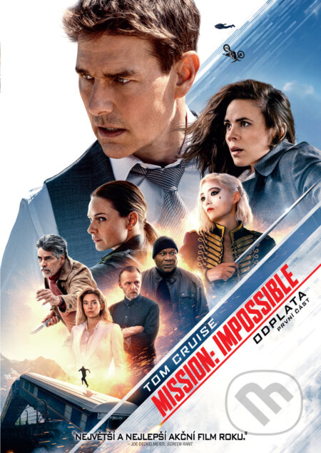 Film: Mission: Impossible Odplata – První část (Christopher McQuarrie) (DVD). Magicbox, 2023 Film: Mission: Impossible Odplata – První část (Christopher McQuarrie) (DVD). Magicbox, 2023