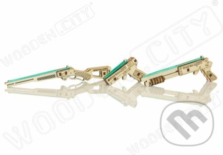 Puzzle: 3D Přívěšky Zbraně (Wooden City). Wooden City, 2022 Puzzle: 3D Přívěšky Zbraně (Wooden City). Wooden City, 2022