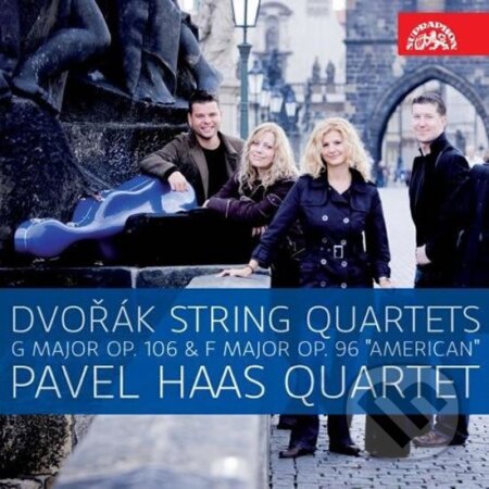 Hudební CD: Antonín Dvořák: Smyčcové kvartety "Americký" (Supraphon). Supraphon, 2010 Hudební CD: Antonín Dvořák: Smyčcové kvartety "Americký" (Supraphon). Supraphon, 2010