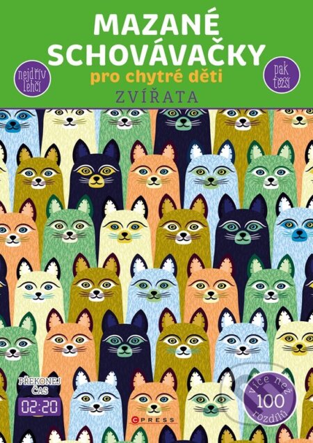 Kniha: Mazané schovávačky pro chytré děti (Autorský kolektiv). CPRESS, 2023 Kniha: Mazané schovávačky pro chytré děti (Autorský kolektiv). CPRESS, 2023