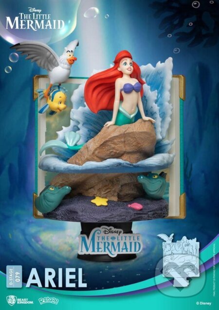 Malá morská víla diorama Book series - Ariel 15 cm (Beast Kingdom) (Beast Kingdom). Beast Kingdom, 2022 Malá morská víla diorama Book series - Ariel 15 cm (Beast Kingdom) (Beast Kingdom). Beast Kingdom, 2022