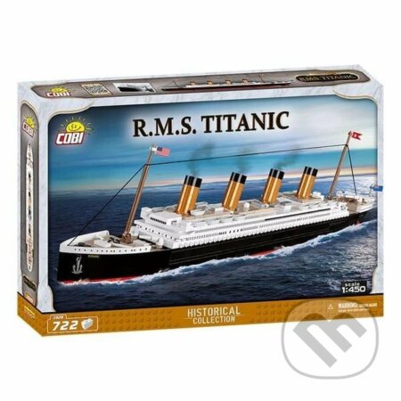 Spoločenská hra: Stavebnice COBI Titanic 1:450 (Magic Baby s.r.o.). Magic Baby s.r.o., 2022 Spoločenská hra: Stavebnice COBI Titanic 1:450 (Magic Baby s.r.o.). Magic Baby s.r.o., 2022