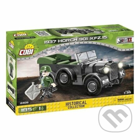Spoločenská hra: Stavebnice COBI 1937 Horch 901 Kfz. 15, 1:35 (Magic Baby s.r.o.). Magic Baby s.r.o., 2022 Spoločenská hra: Stavebnice COBI 1937 Horch 901 Kfz. 15, 1:35 (Magic Baby s.r.o.). Magic Baby s.r.o., 2022