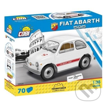 Spoločenská hra: Stavebnice COBI Fiat 500 Abarth 595, 1:35 (Magic Baby s.r.o.). Magic Baby s.r.o., 2022 Spoločenská hra: Stavebnice COBI Fiat 500 Abarth 595, 1:35 (Magic Baby s.r.o.). Magic Baby s.r.o., 2022