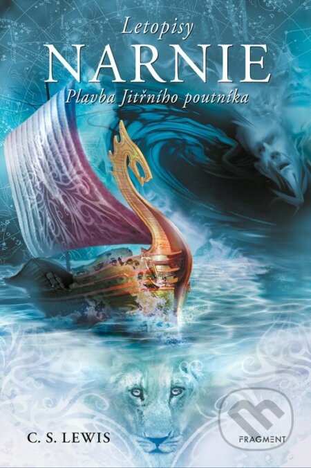 Kniha: Narnie: Plavba Jitřního poutníka (C.S. Lewis). Nakladatelství Fragment, 2023 Kniha: Narnie: Plavba Jitřního poutníka (C.S. Lewis). Nakladatelství Fragment, 2023