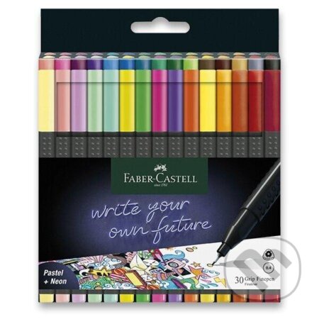 Faber - Castel Sada popisovačů Grip 0,4 (Faber-Castell). Faber-Castell Faber - Castel Sada popisovačů Grip 0,4 (Faber-Castell). Faber-Castell