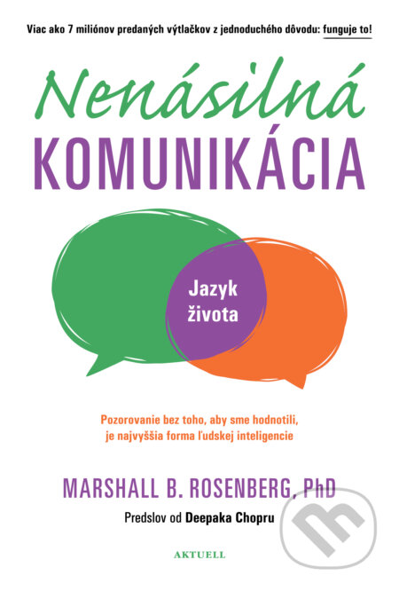 Kniha: Nenásilná komunikácia (Marshall B. Rosenberg). Aktuell, 2023 Kniha: Nenásilná komunikácia (Marshall B. Rosenberg). Aktuell, 2023