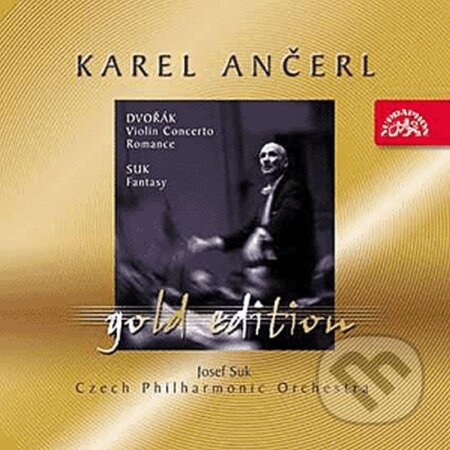 Gold Edition 8 Dvořák: Koncert a Romance pro housle a orchestr - Suk: Fantazie pro housle a orchestr - Antonín Dvořák, Supraphon, 2002
