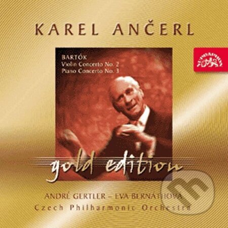 Hudební CD: Gold Edition 22 Bartók: Koncerty pro housle a orchestr (Supraphon). Supraphon, 2003 Hudební CD: Gold Edition 22 Bartók: Koncerty pro housle a orchestr (Supraphon). Supraphon, 2003
