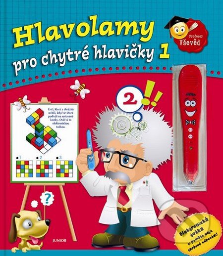 Kniha: Hlavolamy pro chytré hlavičky 1 + elektronická tužka (Nakladatelství Junior). Nakladatelství Junior, 2012 Kniha: Hlavolamy pro chytré hlavičky 1 + elektronická tužka (Nakladatelství Junior). Nakladatelství Junior, 2012