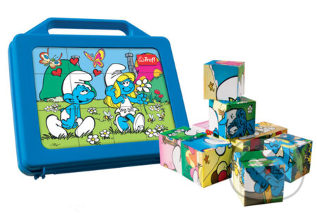 Puzzle: Puzzle kocky Šmolkovia (Trefl). Trefl, 2014 Puzzle: Puzzle kocky Šmolkovia (Trefl). Trefl, 2014
