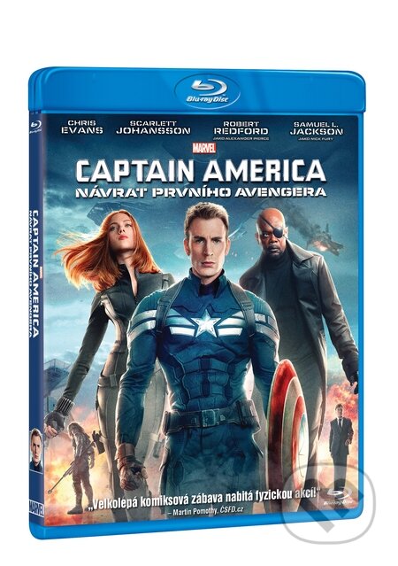 Film: Captain America: Návrat prvního Avengera (Anthony Russo a Joe Russo) (Blu-ray). Magicbox, 2014 Film: Captain America: Návrat prvního Avengera (Anthony Russo a Joe Russo) (Blu-ray). Magicbox, 2014