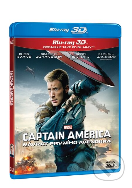 Film: Captain America: Návrat prvního Avengera 3D (Anthony Russo a Joe Russo) (Blu-ray3D). Magicbox, 2014 Film: Captain America: Návrat prvního Avengera 3D (Anthony Russo a Joe Russo) (Blu-ray3D). Magicbox, 2014