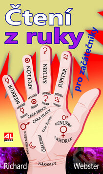 Kniha: Čtení z ruky (Richard Webster). Alpress, 2014 Kniha: Čtení z ruky (Richard Webster). Alpress, 2014