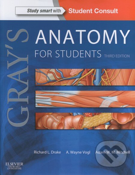 Kniha: Gray's Anatomy for Students (A. Wayne Vogl, Adam W.M. Mitchell a Richard L. Drake). Elsevier Science, 2014 Kniha: Gray's Anatomy for Students (A. Wayne Vogl, Adam W.M. Mitchell a Richard L. Drake). Elsevier Science, 2014