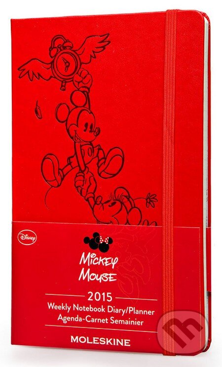 Moleskine – 12-mesačný červený plánovací diár Mickey Mouse 2015 (Moleskine). Moleskine, 2014 Moleskine – 12-mesačný červený plánovací diár Mickey Mouse 2015 (Moleskine). Moleskine, 2014
