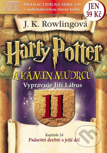 Audiokniha: Harry Potter a Kámen mudrců (J.K. Rowling). Albatros CZ Audiokniha: Harry Potter a Kámen mudrců (J.K. Rowling). Albatros CZ