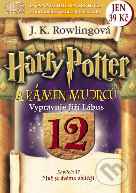 Audiokniha: Harry Potter a Kámen mudrců (J.K. Rowling). Albatros CZ Audiokniha: Harry Potter a Kámen mudrců (J.K. Rowling). Albatros CZ