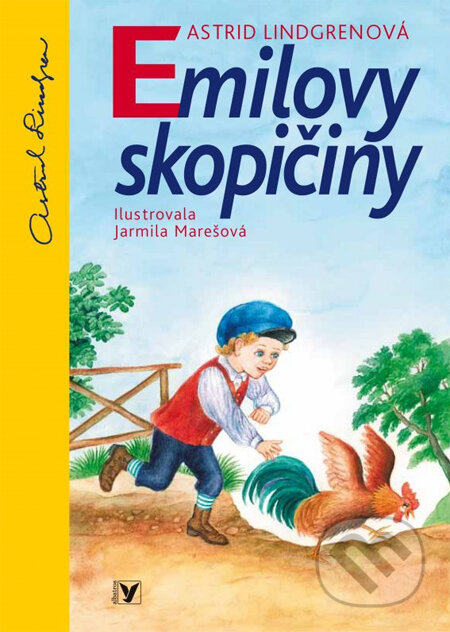 Kniha: Emilovy skopičiny (Astrid Lindgren). Albatros CZ, 2014 Kniha: Emilovy skopičiny (Astrid Lindgren). Albatros CZ, 2014