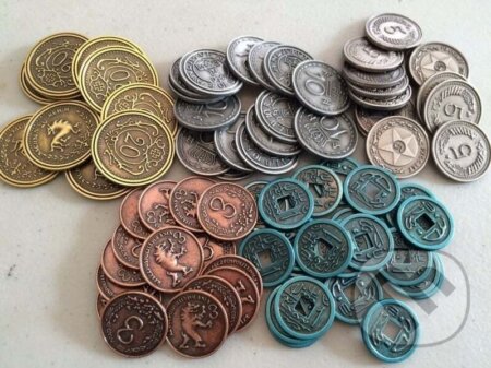Spoločenská hra: Scythe - Metal Coins Upgrade Pack (). , 2023 Spoločenská hra: Scythe - Metal Coins Upgrade Pack (). , 2023
