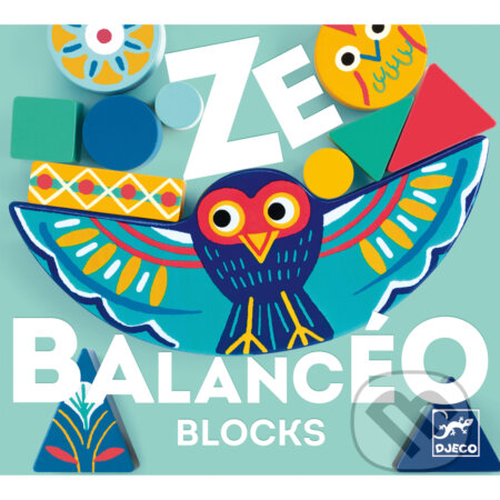 Ze Balanceo: drevená balančná stavebnica, Djeco, 2023