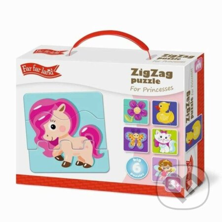 Puzzle: ZigZag puzzle - Pre princezné (far far land). far far land, 2023 Puzzle: ZigZag puzzle - Pre princezné (far far land). far far land, 2023