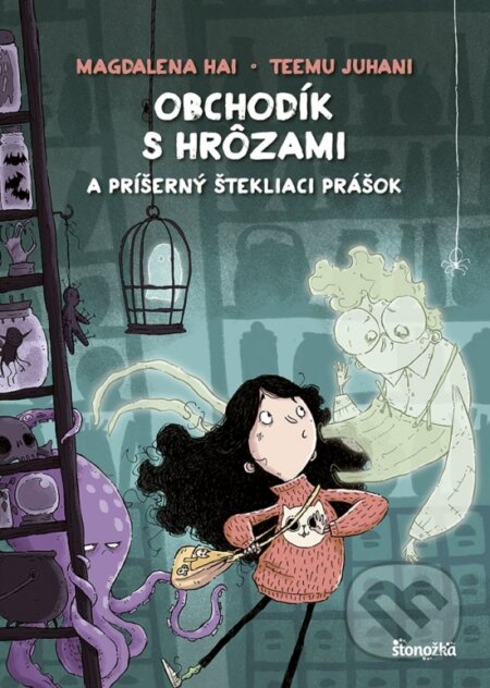 Kniha: Obchodík s hrôzami 1: Príšerný štekliaci prášok (Magdalena Hai). Stonožka, 2023 Kniha: Obchodík s hrôzami 1: Príšerný štekliaci prášok (Magdalena Hai). Stonožka, 2023