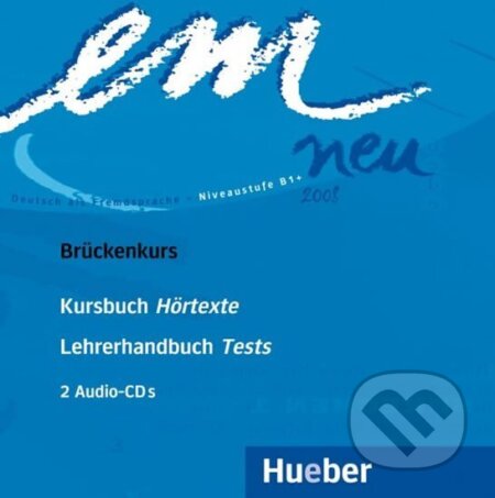 em neu 2008 Brückenkurs: 2 Audio-CDs zu Kurs- und Arbeitsbuch - Michaela Perlmann-Balme, Hueber