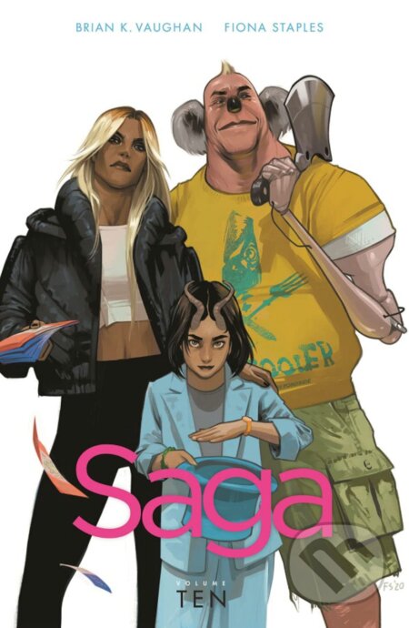 Kniha: Saga 10 (Brian K Vaughan). Image Comics, 2022 Kniha: Saga 10 (Brian K Vaughan). Image Comics, 2022